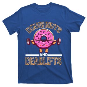 Doughnut And Deadlifts Barbell Donuts Dough Snack Doughnut Gift T-Shirt