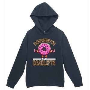 Doughnut And Deadlifts Barbell Donuts Dough Snack Doughnut Gift Urban Pullover Hoodie