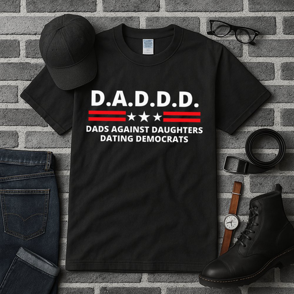 Dads Against Daughters Dating Democrats Republican Dad Humor Tall T-Shirt