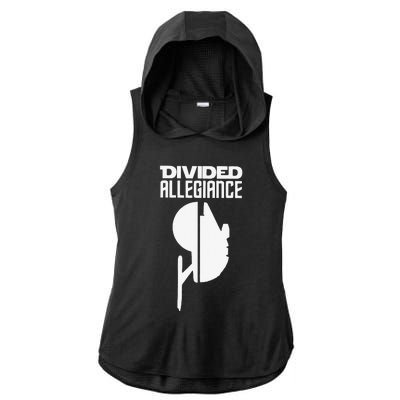 Divided Allegiance Ladies PosiCharge Tri-Blend Wicking Draft Hoodie Tank