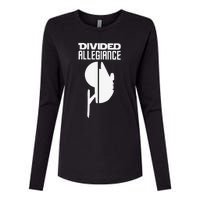 Divided Allegiance Womens Cotton Relaxed Long Sleeve T-Shirt