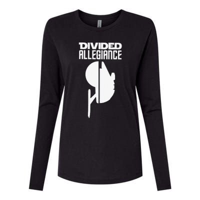 Divided Allegiance Womens Cotton Relaxed Long Sleeve T-Shirt