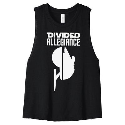 Divided Allegiance Women's Racerback Cropped Tank