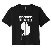 Divided Allegiance Women's Crop Top Tee