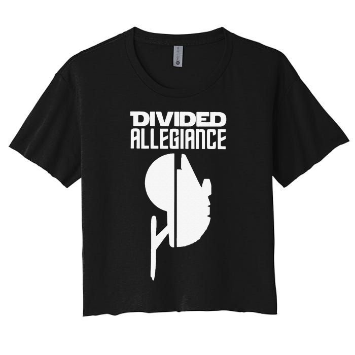 Divided Allegiance Women's Crop Top Tee