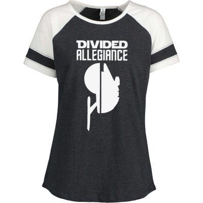 Divided Allegiance Enza Ladies Jersey Colorblock Tee