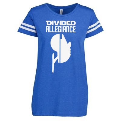 Divided Allegiance Enza Ladies Jersey Football T-Shirt