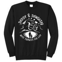 Dad And Daughter Best Friends Fathers Day Matching Dad Sweatshirt