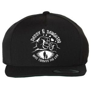 Dad And Daughter Best Friends Fathers Day Matching Dad Wool Snapback Cap