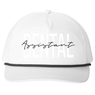 Dental Assistant Dental Hygienist Great Gift Snapback Five-Panel Rope Hat