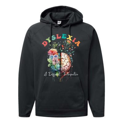 Dyslexia A Different Perspective Dyslexia Specialist Teacher Performance Fleece Hoodie