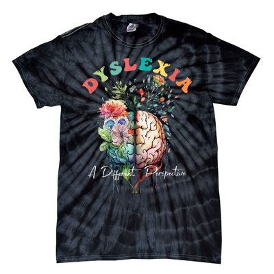 Dyslexia A Different Perspective Dyslexia Specialist Teacher Tie-Dye T-Shirt