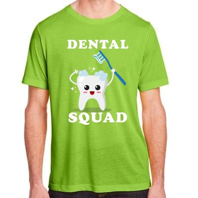 Dental Assistant Dentist Student Dental Squad Gift Funny Gift Adult ChromaSoft Performance T-Shirt