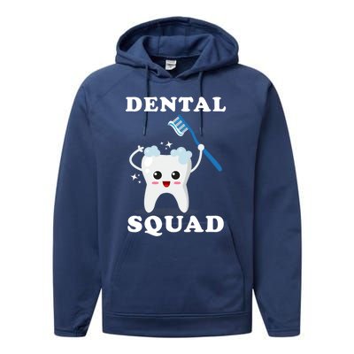 Dental Assistant Dentist Student Dental Squad Gift Funny Gift Performance Fleece Hoodie