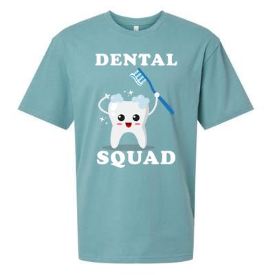 Dental Assistant Dentist Student Dental Squad Gift Funny Gift Sueded Cloud Jersey T-Shirt