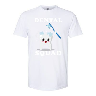 Dental Assistant Dentist Student Dental Squad Gift Funny Gift Softstyle CVC T-Shirt