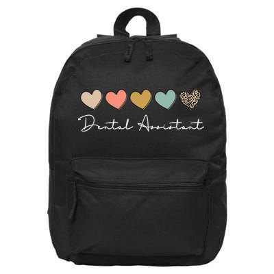 Dental Assistant Dental Hygienist Dentist Appreciation 16 in Basic Backpack