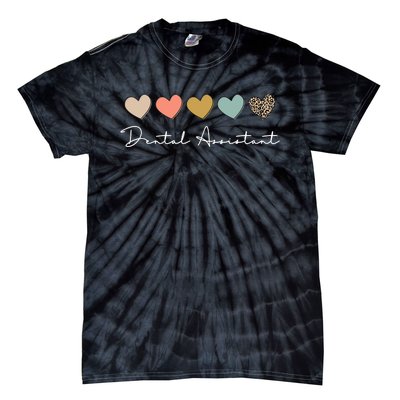 Dental Assistant Dental Hygienist Dentist Appreciation Tie-Dye T-Shirt