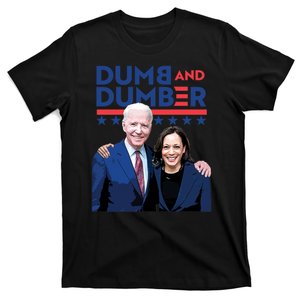 Dumb And Dumber Anti Biden Harris Pro Trump Maga Pro American T-Shirt