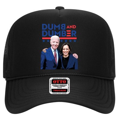 Dumb And Dumber Anti Biden Harris Pro Trump Maga Pro American Trucker Hat