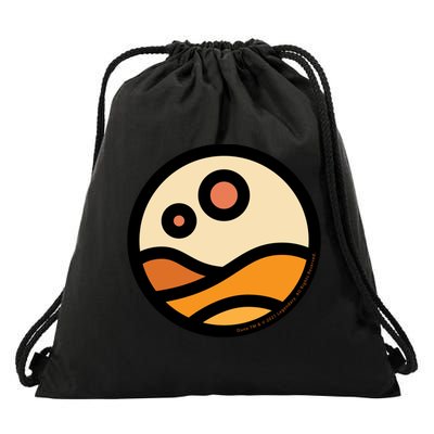 Dune Arrakis Desert. Drawstring Bag