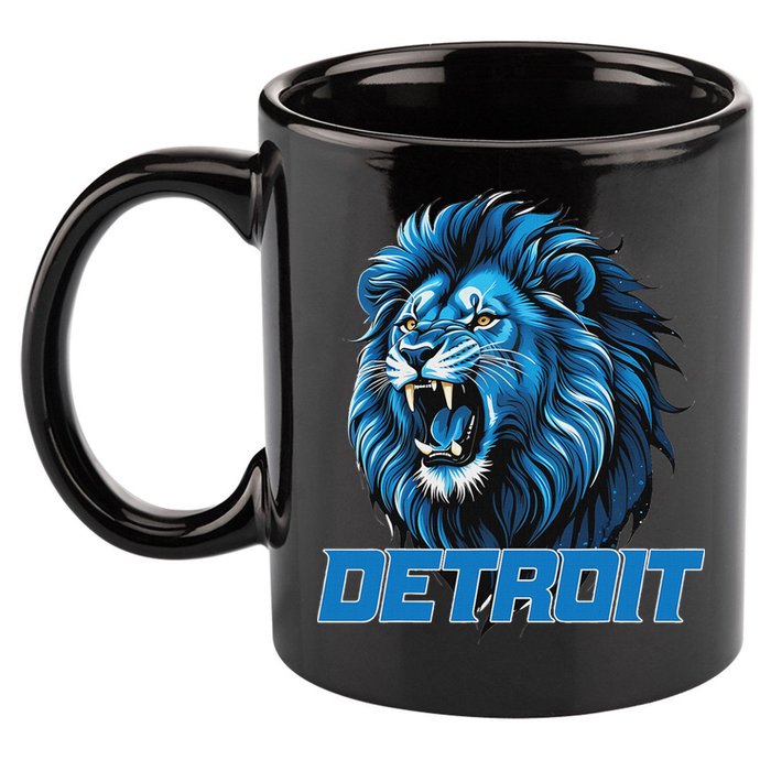 Detroit Apparel 11oz C Handle Ceramic Mug