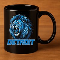 Detroit Apparel 11oz C Handle Ceramic Mug