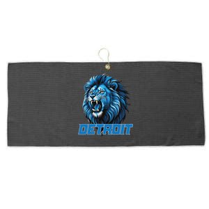 Detroit Apparel Large Microfiber Waffle Golf Towel