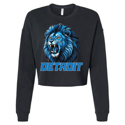 Detroit Apparel Cropped Pullover Crew