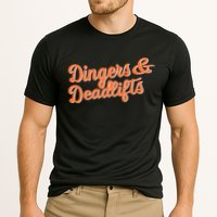 Dingers And Deadlifts Cooling Performance Crew T-Shirt