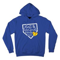 Dirt And Diamonds Kinda Girl Baseball Softball Mom Meaningful Gift Hoodie