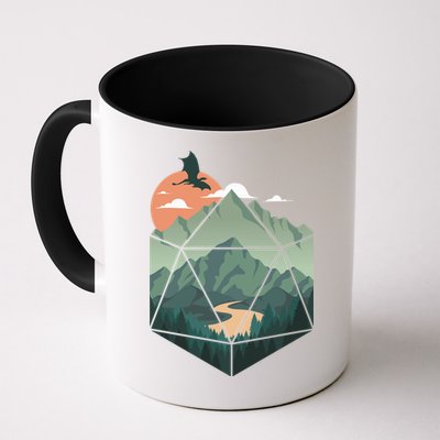 D20 Art Dungeons Lover Fantasy Gaming Mug