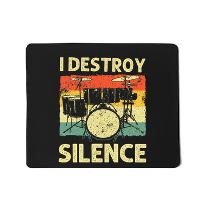 Drumming Art Drumline Drum Set Drummer Mousepad