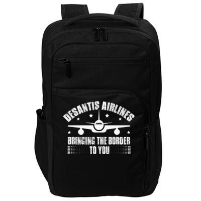 Desantis Airlines Distress Flag Bringing The Border To You Impact Tech Backpack