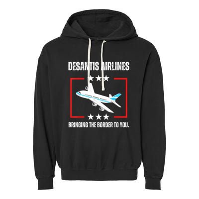 DeSantis Airlines Garment-Dyed Fleece Hoodie