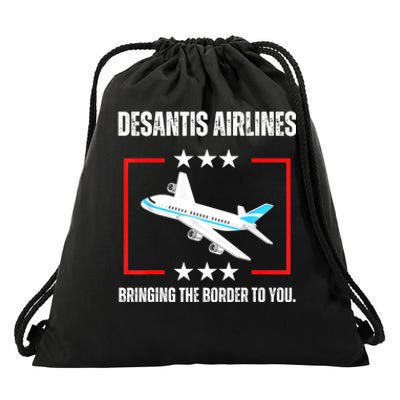 DeSantis Airlines Drawstring Bag