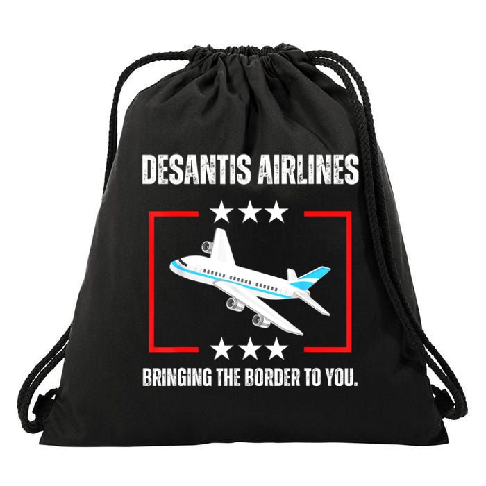 DeSantis Airlines Drawstring Bag