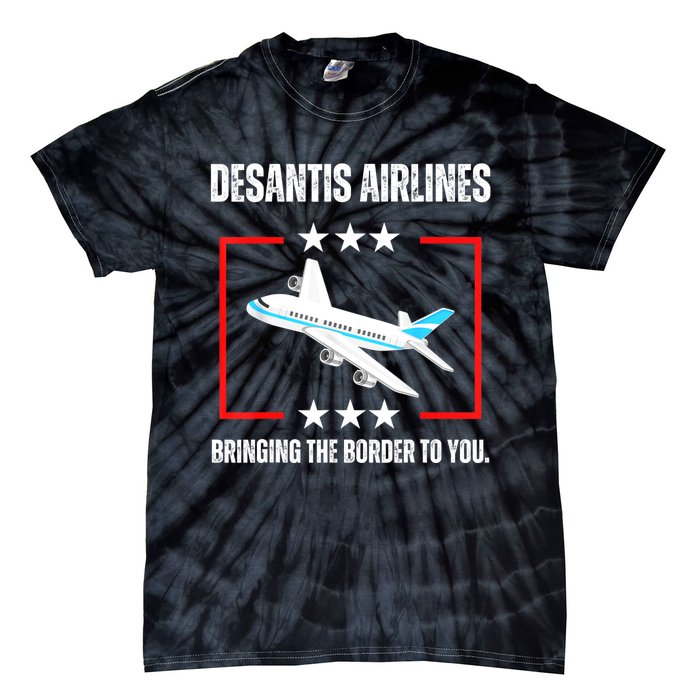 DeSantis Airlines Tie-Dye T-Shirt