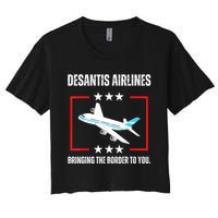 DeSantis Airlines Women's Crop Top Tee