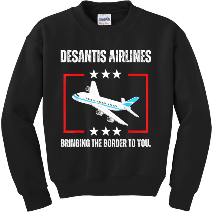 DeSantis Airlines Kids Sweatshirt