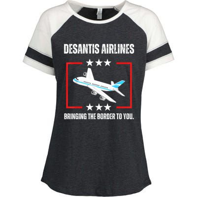 DeSantis Airlines Enza Ladies Jersey Colorblock Tee