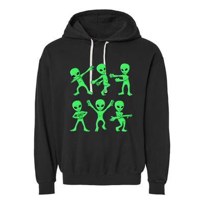 Dancing Aliens Dance Challenge Garment-Dyed Fleece Hoodie