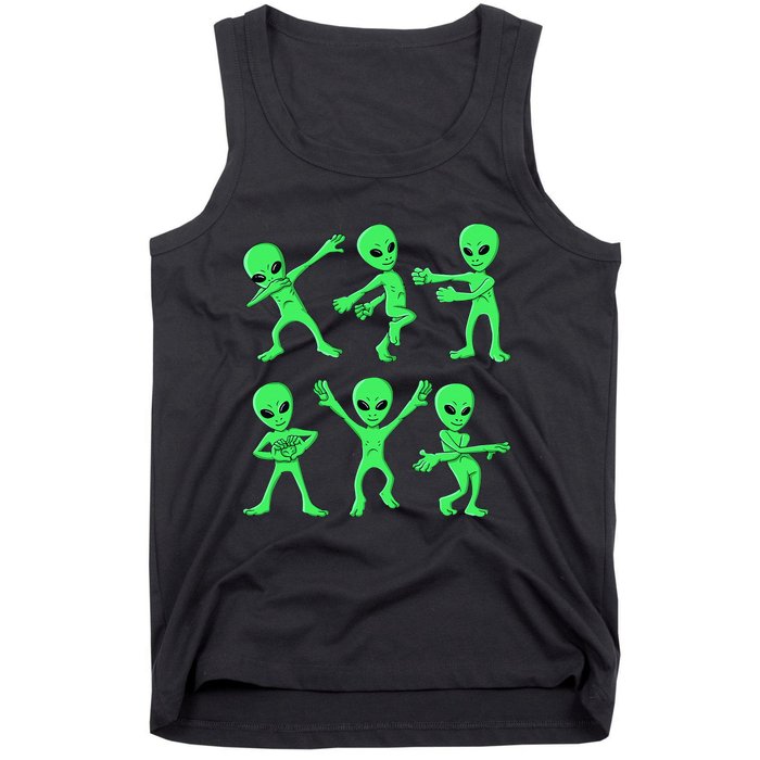 Dancing Aliens Dance Challenge Tank Top