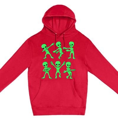 Dancing Aliens Dance Challenge Premium Pullover Hoodie