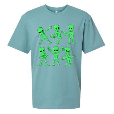 Dancing Aliens Dance Challenge Sueded Cloud Jersey T-Shirt