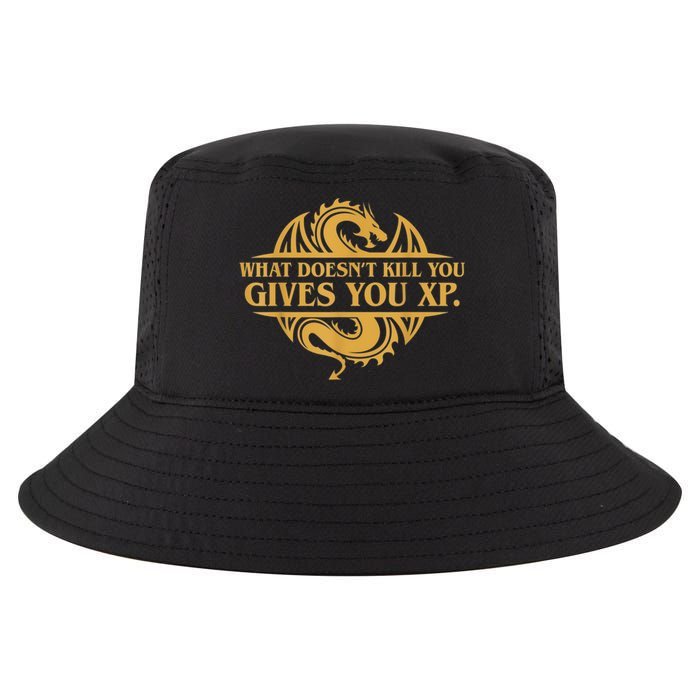 Dungeons And Dragons What Doesn't Kill You Gives You XP Cool Comfort Performance Bucket Hat
