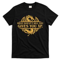 Dungeons And Dragons What Doesn't Kill You Gives You XP T-Shirt