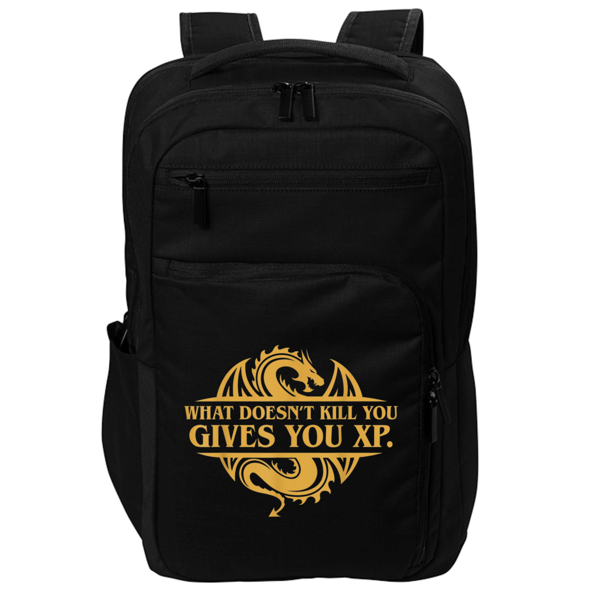 Dungeons And Dragons What Doesn't Kill You Gives You XP Impact Tech Backpack