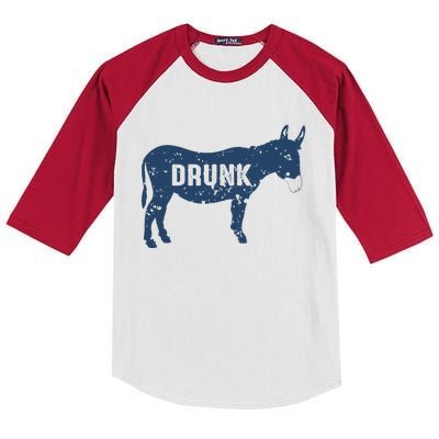 Drunk Ass Kids Colorblock Raglan Jersey