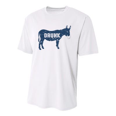 Drunk Ass Youth Performance Sprint T-Shirt